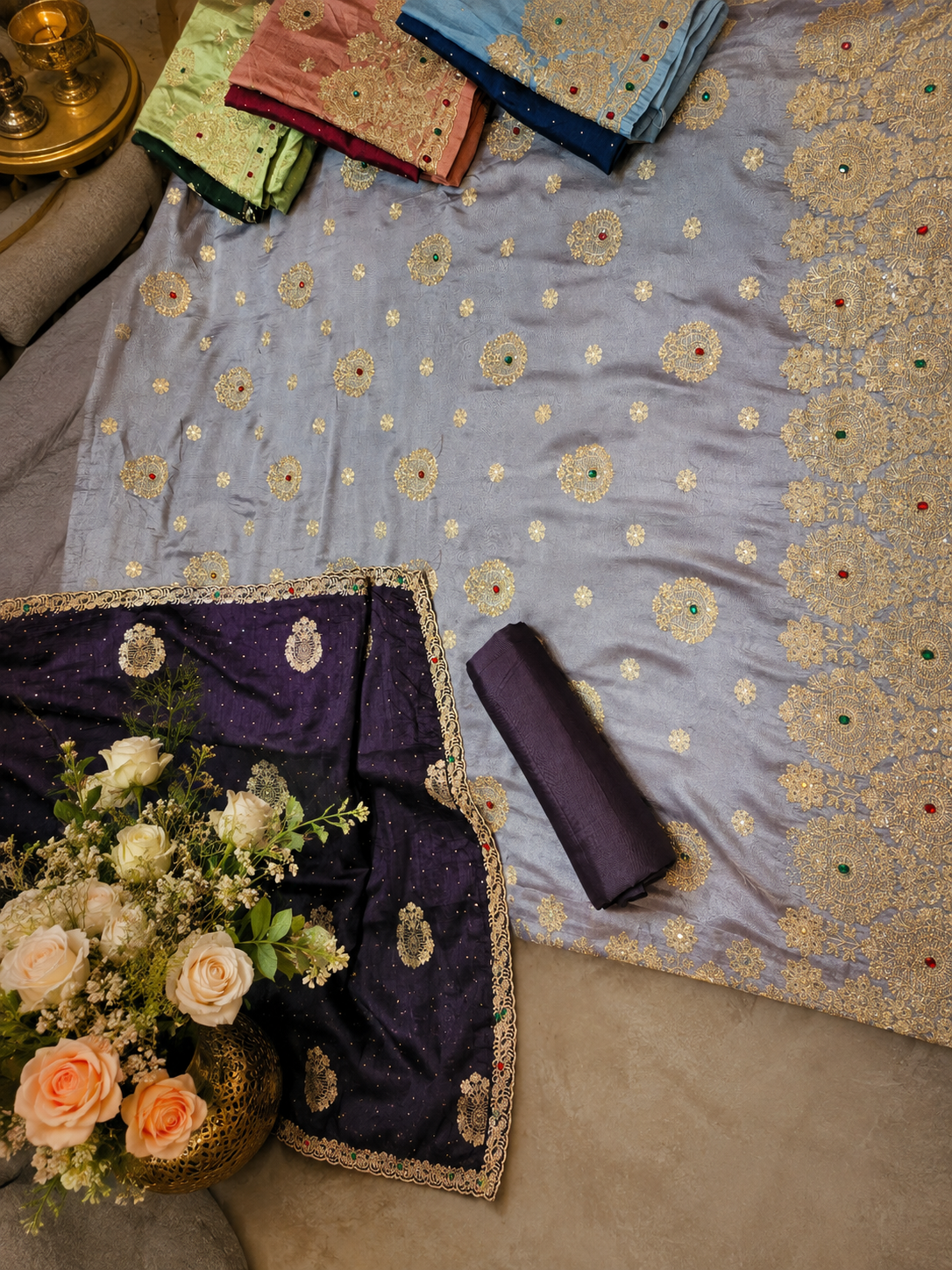 R sultana Zarkan Embroidered Pakistani Suit - Image 3
